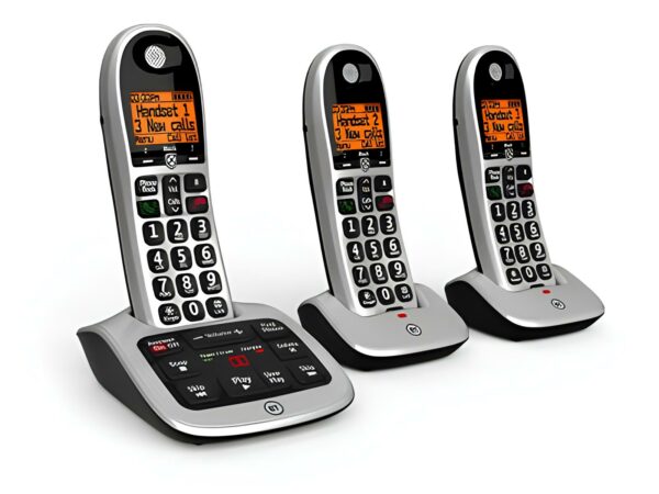 BT 4600 Call Blocking Big Button Cordless Phone Trio (84668)