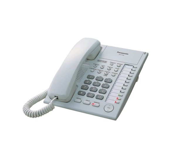 Panasonic KXT 7750 12 Key Standard Phone KXT 7750 EW White (KXT7750EW)