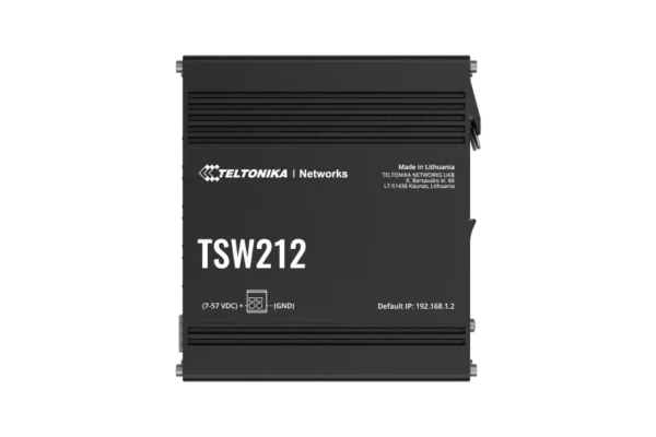 Teltonika Managed PoE+ Ethernet Switch (TSW212)