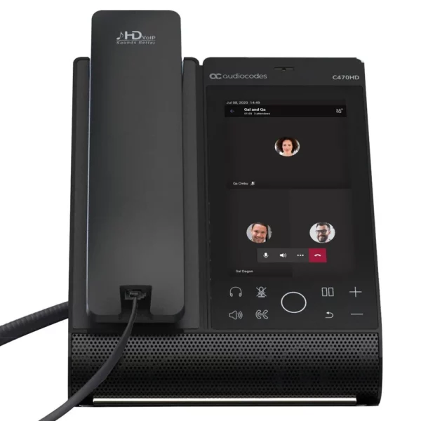 AudioCodes Teams C455HD R IP Phone Black (TEAMS-C455HD)